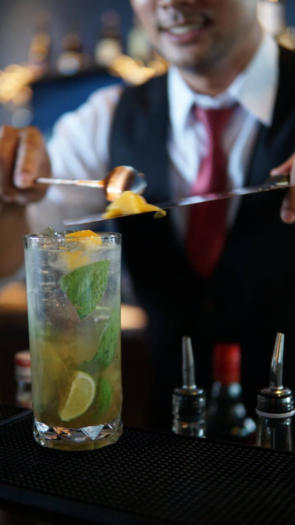 One of the Pride specialty cocktails