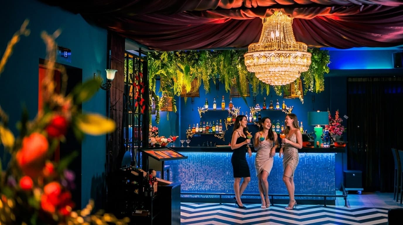 The bar at TWIST